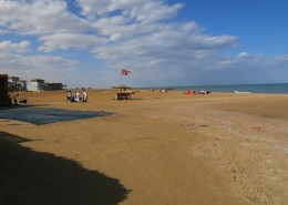 Beach at Kiteboarding Club El Gouna